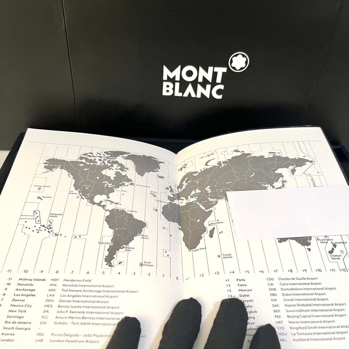 MontBlanc logo notebook, ideas for men gift, surpriseboxgift.com, boss gift