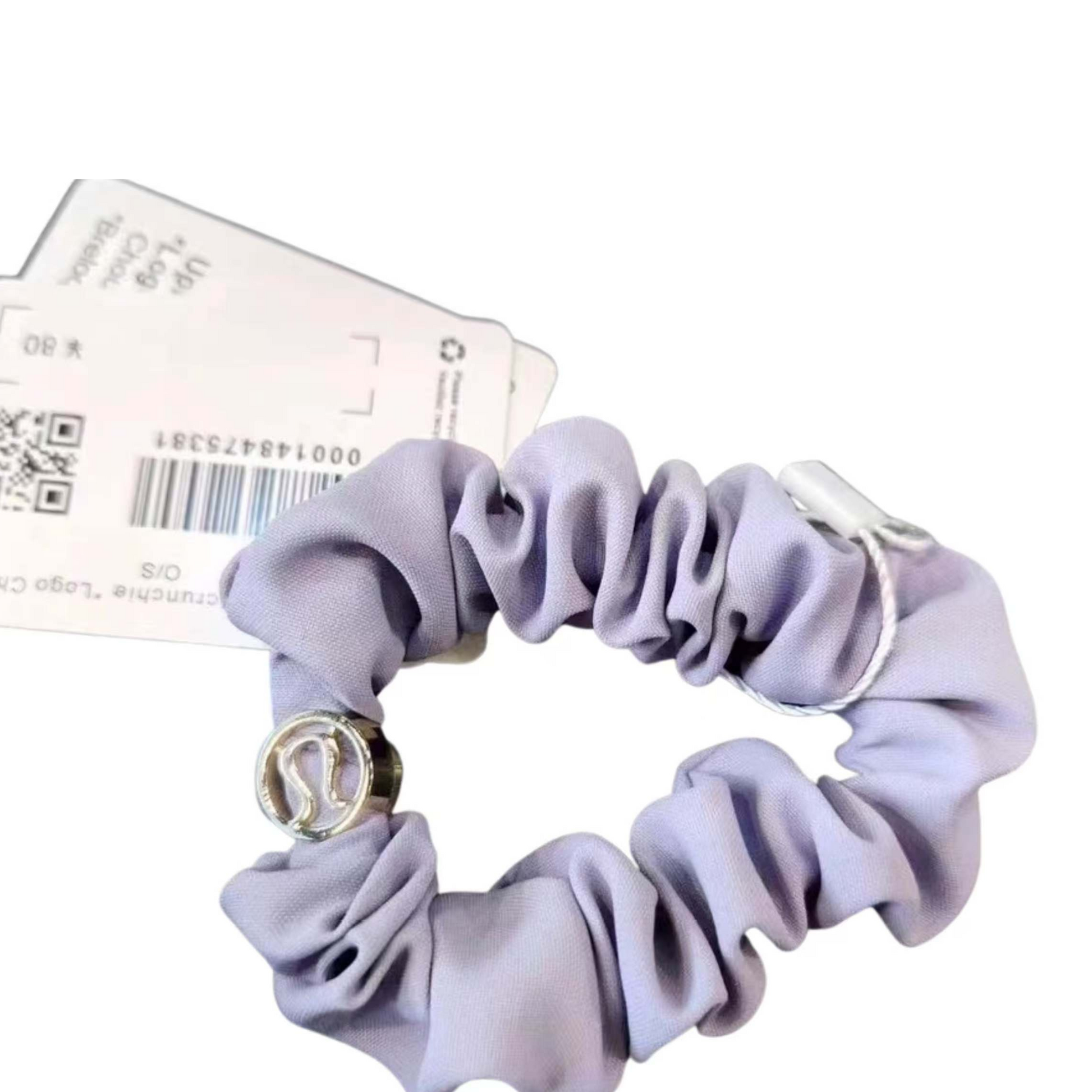 Set of scrunchies with a Lululemon, surpriseboxgift.com, luxury gift, gift for woman and man, birthday gift, new year gift, corporate gift , girls gift, 