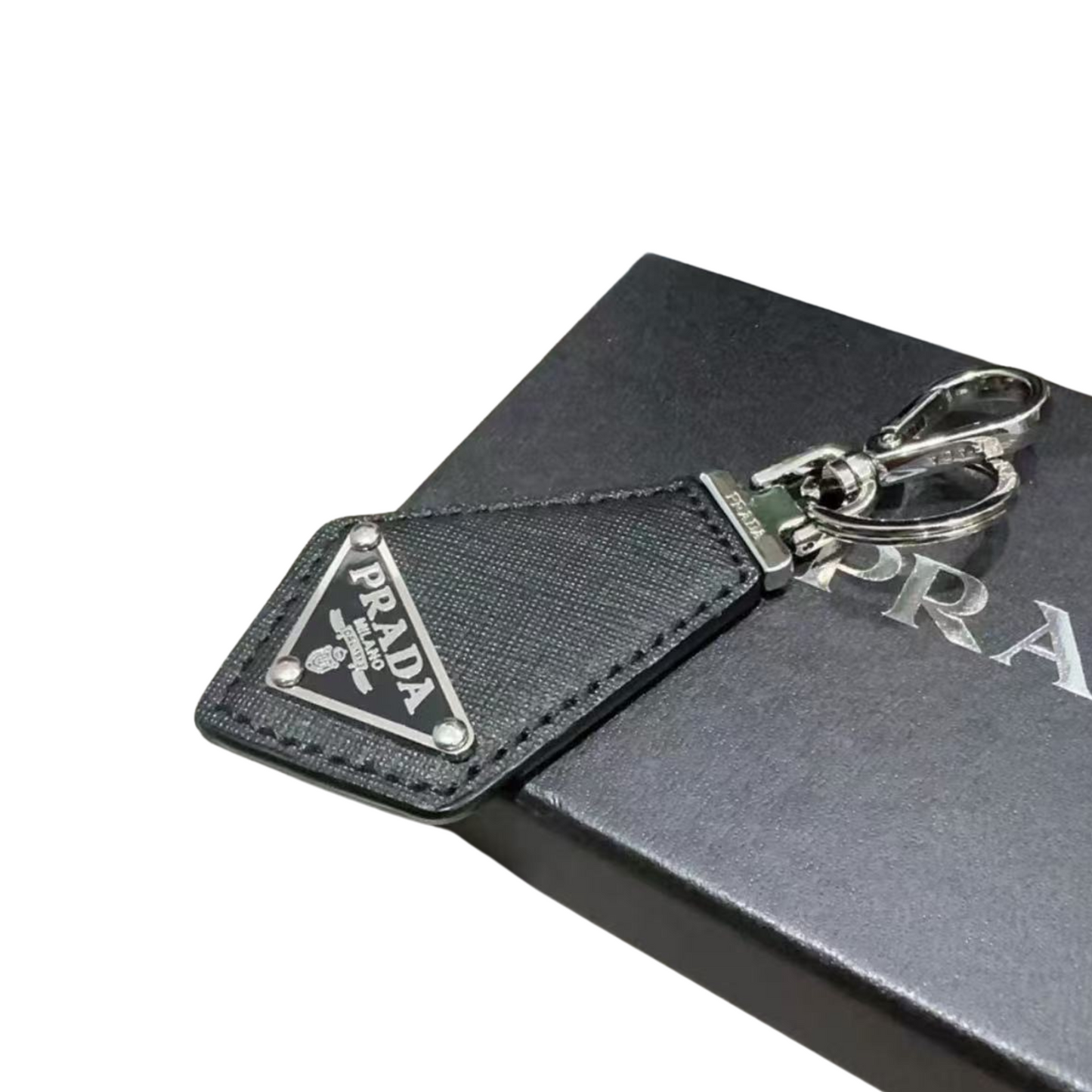 Black Prada keychain  ,surpriseboxgift.com, birthday gift for man, ideas for mans gift