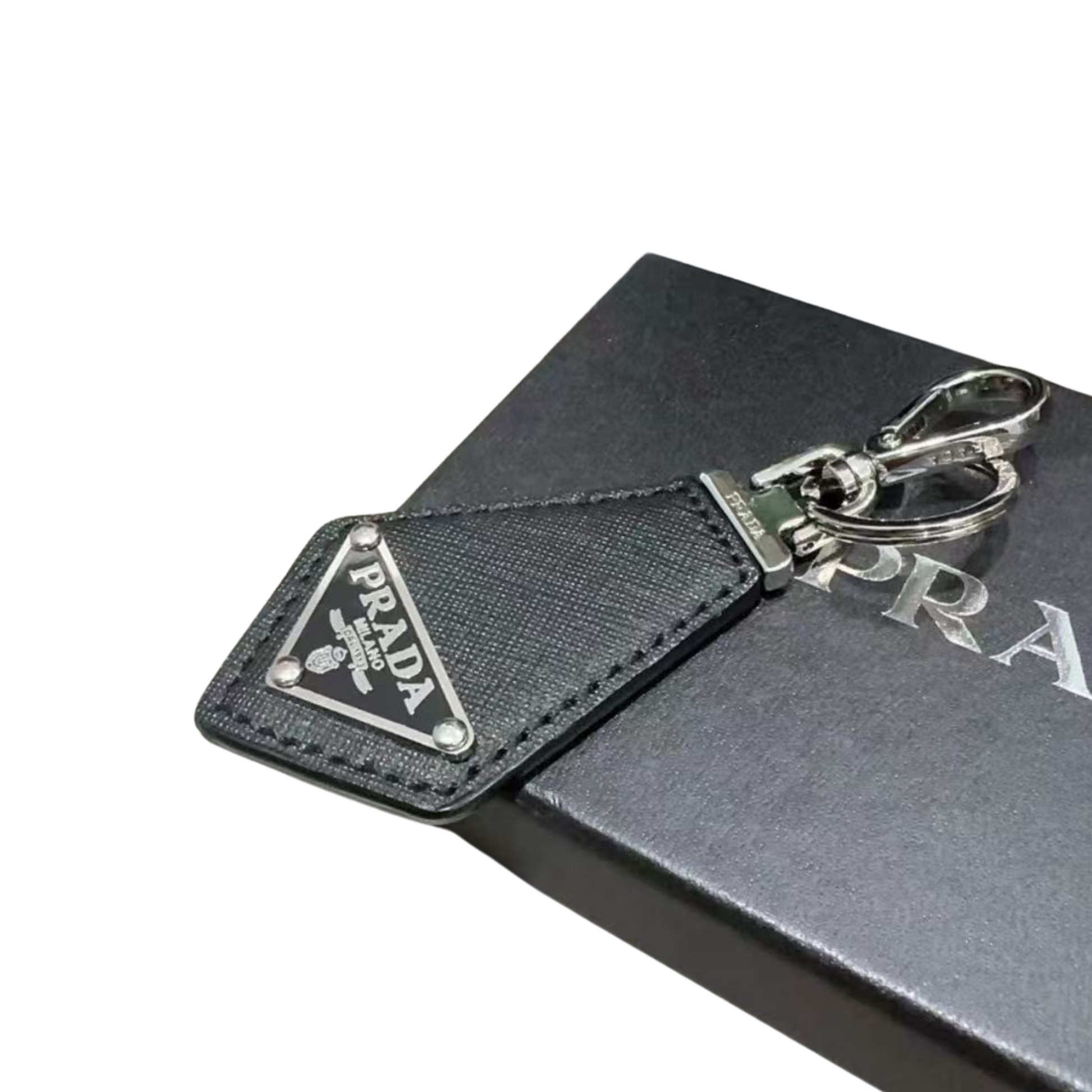 Black Prada keychain  ,surpriseboxgift.com, birthday gift for man, ideas for mans gift