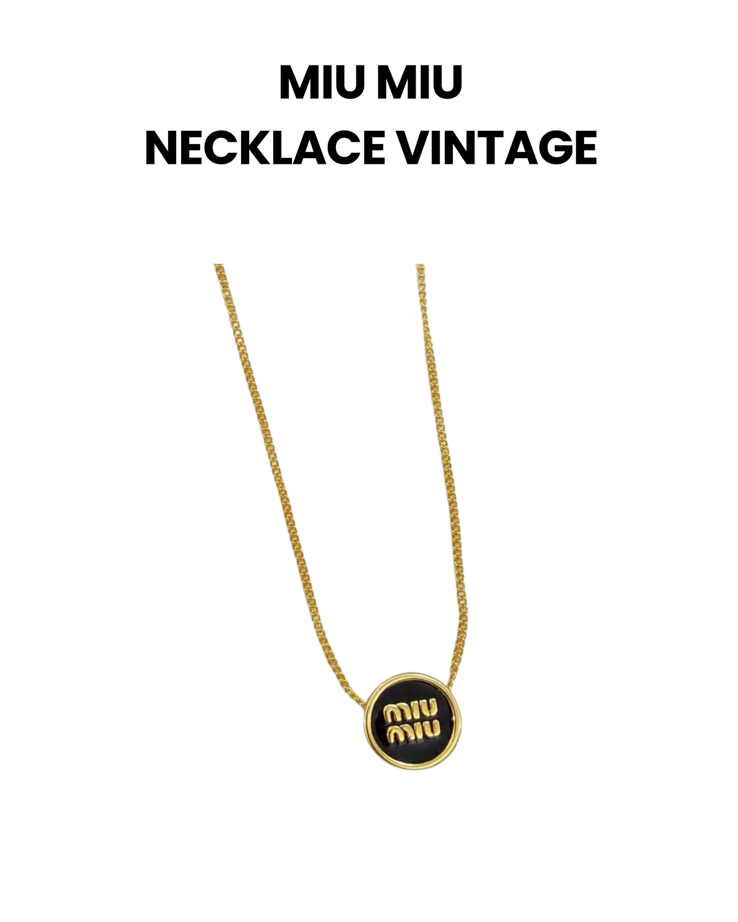 Miu Miu gold necklaces, surpriseboxgift.com, luxury gift, gift for woman and man, birthday gift, new year gift, corporate gift, luxury gift,